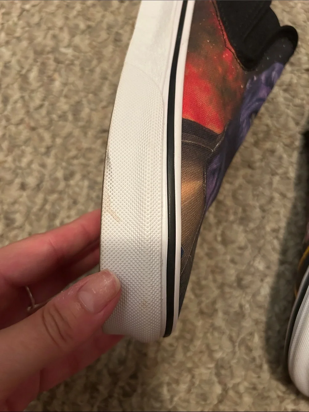 Vans Men's Slip-On Marvel Thanos Sneakers